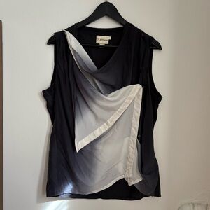 Pure DKNY Ombre Silk Modular Tank Top